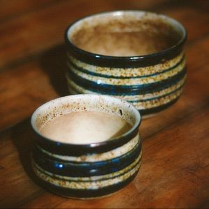 set of takahashi planters | japanese pottery